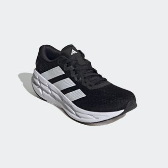 adidas Laufschuh ADIDAS PERFORMANCE ADISTAR 4, Herren, Gr. 42,5, schwarz-weiss (core schwarz, ftwr wei&szlig;, core schwarz), Textil, Schuhe Laufschuh