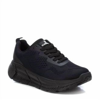 Xti Womens Casual Sneakers In Black