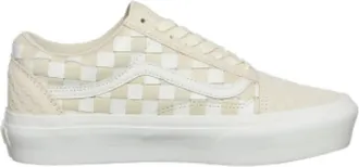 Vans Platform Sneakers voor modebewuste vrouwen - Dames - Sneakers - Beige - 35 1/2 EU - Schoenen