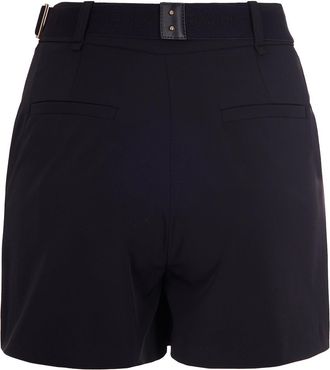 Elisabetta Franchi Womens Shorts Bi-Elastic Technical Fabric Black Polyamide