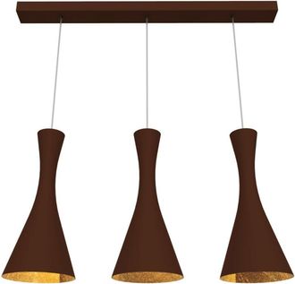 Lumicom Jaqueline L&aacute;mpara De Techo Lineal Corten Hoja