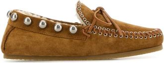 Isabel Marant Brown Suede Fitza Loafers