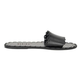 Red Valentino Sliders, female, Black, Size: 10 US Elegant and comfortable black sandals for any occasion