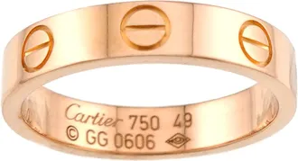 Cartier Pink Gold (18K) Band Ring (Pre-Owned)