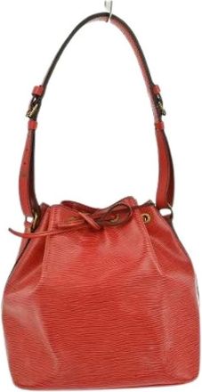 Louis Vuitton Pre-owned Bucket Bags, female, Red, Size: ONE SIZE Pre-owned Vintage Bucket Bag