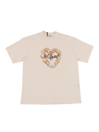 Msgm Jersey T-Shirt M&auml;dchen