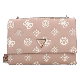 Guess Faux Leren Tas - Dames - Schoudertassen - Bruin - ONE Size - Leer - Tassen