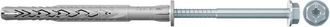 Fischer 50x Taco De Eje Largo Sxrl 8 X 100 Mm Fus Tornillo Hexagonal Con Arandela - 540130
