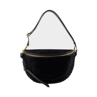 Isabel Marant Black Leather Shoulder Bag - Noir