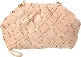 Raf&eacute; New York Aya Leather Clutch