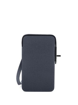 Herm&egrave;s Hac a Box Phone Case Epsom clutch bag - women - Calf Leather - One Size - Grey