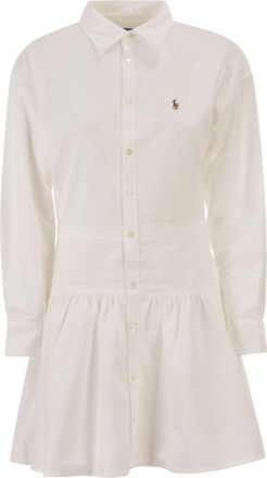 Polo Ralph Lauren Oxford katoenen overhemdjurk