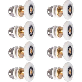 OEM 8 Rodillos De Ducha De 25 Mm, Rodamientos Para Puertas Correderas De Ducha - Crezuo