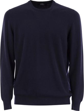 Fedeli Maglione girocollo - Blu