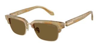 Giorgio Armani AR8243 630073 Mens Sunglasses Gold Size 52