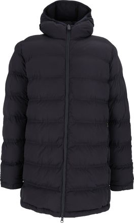 Aspesi Quilted Long Parka with Insulating Padded Sections