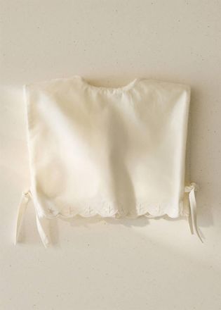 Mango Bavaglino spugna ricamo stelle bianco sporco - Home - Taglia unica - MANGO HOME