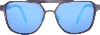 Maui Jim 2nd Reef Blue Hawaii Navigator Mens Sunglasses B607-14 59