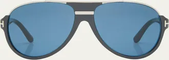 Tom Ford Mens Dimitry Polarized Acetate Sunglasses