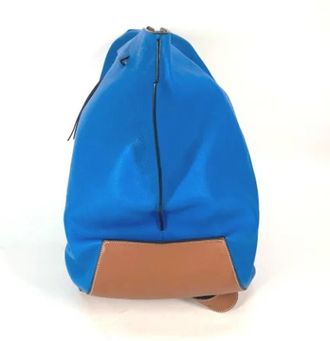Loewe Tweedehands leren schoudertassen - Dames - Vintage Schoudertas - Blauw - ONE Size - Leer - Vintage