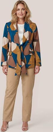 Mart Visser Hannah Print Blazer Petrol / Multi Maxi