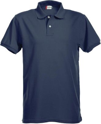 Clique Clique Premium Polo Shirt Mens Dark Blue 3XL