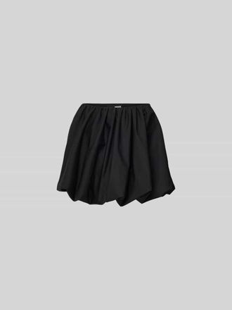 Rotate Minirock aus Bio-Baumwoll-Mix in Black, Gr&ouml;&szlig;e 34