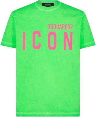 Dsquared2 Green Cotton T-shirt