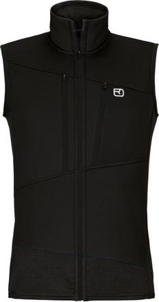 Ortovox Fleece Grid Vest Fleecegilet f&uuml;r Herren | schwarz