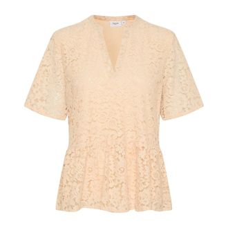 Saint Tropez Blusa Zanna SZ - Blouses & Shirts - Mujer - Beige - XS