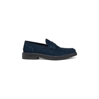 Geox Heren, Schoenen, Blauw, Maat: 45 EU Leer
