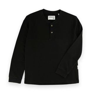 Sovereign Code Constant Knit Henley in Black at Nordstrom, Size X-Large