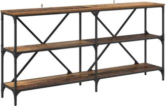 vidaXL Console Table Old Wood 160 x 30 x 75 cm Engineered Wood vidaXL