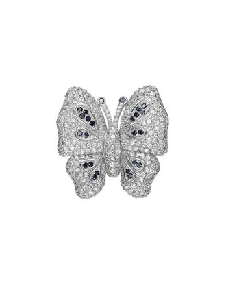 Genevive Silver Cz Statement Pin