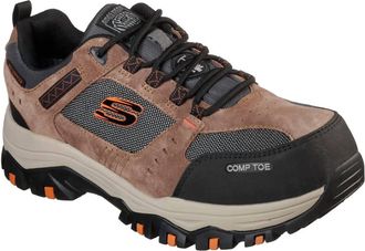Skechers Mens Greetah Shoes In Brown/black