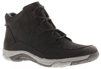 Free Spirit Womens Boots Ankle Gem Leather Lace Up black - Size UK 7