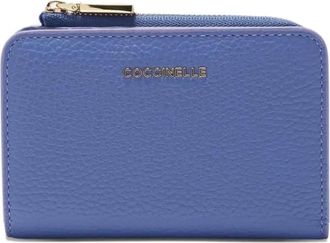 Coccinelle Portafoglio con zip - Blu