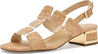 Vaneli Hatty Womens Sandals Natural Cork : 9.5 N (AA), Leather