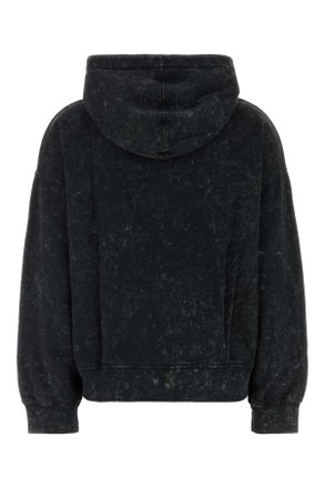 Ganni Isoli Cropped Hoodie - Gray