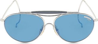 Carrera 4818 070 Mens Sunglasses Silver Size 58