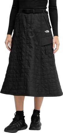 The North Face Gewatteerde Volume Rok - Dames - Skatekleding - Zwart - S - Leer - Fitness