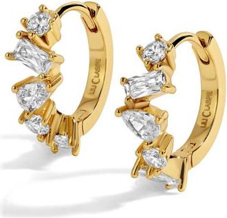 Lili Claspe Mavis Huggie Hoop Earrings in Gold at Nordstrom