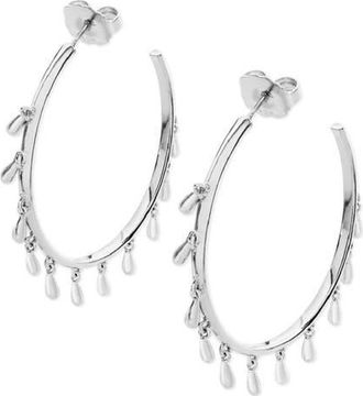 Lucy Quartermaine Multi Drop Hoops in Sterling Silver at Nordstrom