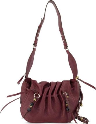 Isabel Marant Bolton Schoudertas - Dames - Schoudertassen - Rood - ONE Size - Leer - Tassen