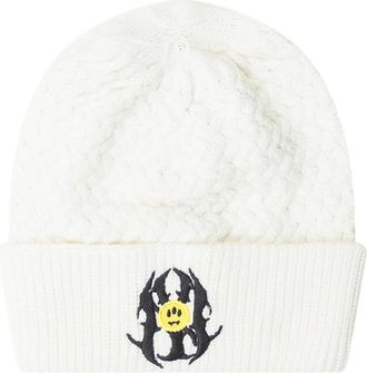 Barrow White Logo Beanies Hat