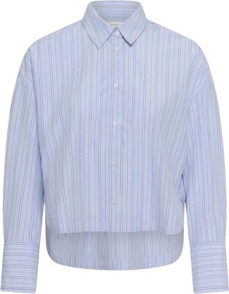 Inwear Shirts - Dames - Overhemden - Blauw - L - Overhemden