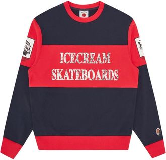 Icecream Wereldtour Crewneck - Heren - Sweatshirts - Veelkleurig - XL - Katoen - Hoodies & sweatvesten
