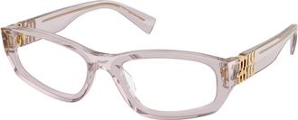 Miu Miu MU 04Yv Optical Frame - Dames - Brillen - Paars - 54 MM - Accessoires