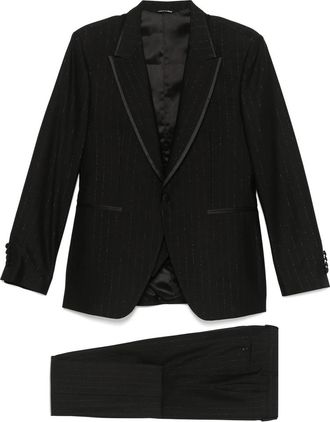 Reveres 1949 Pinstriped Three-piece Suit