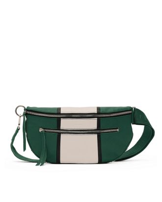 Hammitt Hammitt Charles Crossbody Clubhouse Stripe Silver Lrg